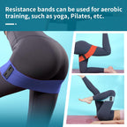 Resistance Bands Sets Portable Exercise Loops for Legs and Hip 3 Resistance Level Workout Weight Bands with Non-Slip Design Workout Flexbands for Home Gym Office Yoga Pilates