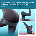 Resistance Bands Sets Portable Exercise Loops for Legs and Hip 3 Resistance Level Workout Weight Bands with Non-Slip Design Workout Flexbands for Home Gym Office Yoga Pilates